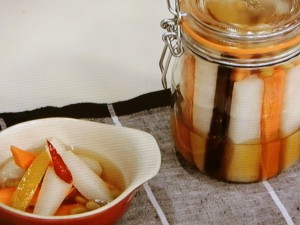 【きょうの料理】根菜と豆のスパイスレモン塩ピクルスのレシピ・井澤由美子
