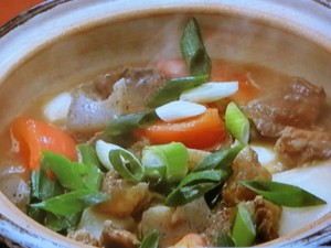 【おかずのクッキング】牛すじのトマトモッツァレーラ鍋のレシピ・土井善晴