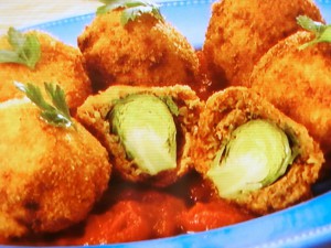 【ノンストップ】芽キャベツメンチのレシピ・坂本昌行・坂本昌行のOne Dish