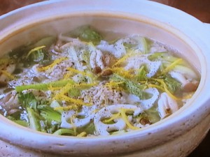 【きょうの料理】れんこん鶏だんごとチンゲン菜の塩こうじ鍋のレシピ・舘野真知子