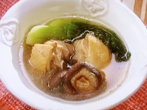 【きょうの料理ビギナーズ】鶏肉と干ししいたけのスープのレシピ・河野雅子