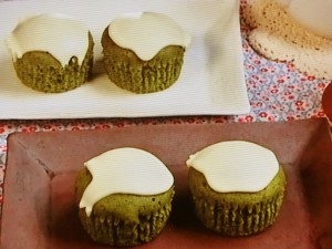 【キューピー３分クッキング】抹茶の蒸しケーキのレシピ・小川聖子