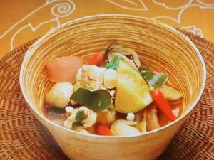 【ZIP！速水もこみちのMOCO''Sキッチン】もこみち流　鶏肉のトムヤムスープのレシピ・速水もこみち