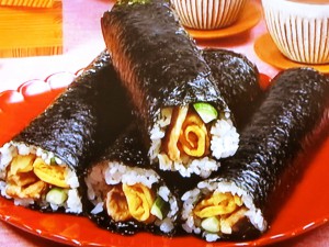 【キューピー３分クッキング】恵方巻きのレシピ・小林まさみ