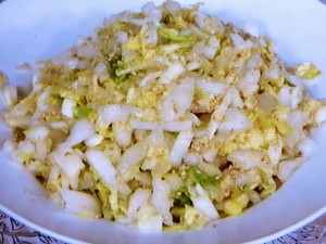 【きょうの料理】白菜のごまあえのレシピ・ワタナベマキ