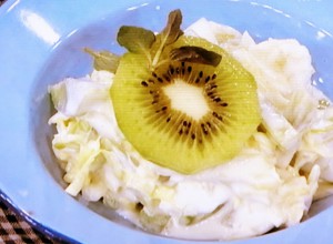 【あさイチ】乳酸キャベツとキウイのコールスローのレシピ・井澤由美子・解決！ごはん