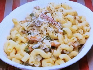 【ZIP！速水もこみちのMOCO''Sキッチン】もこみち流　パンチェッタとマッシュルームのクリームカヴァタッピのレシピ・速水もこみち