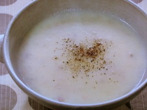 【きょうの料理ビギナーズ】じゃがいものマッシュスープのレシピ・河野雅子