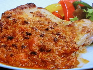 【ノンストップ】チキンソテーのモレ風ソースがけのレシピ・山田真紀・美活★やってます！