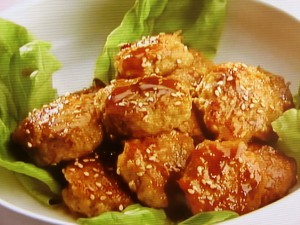 【上沼恵美子のおしゃべりクッキング】鶏つくねの照り焼きのレシピ・上沼恵美子・岡本健二
