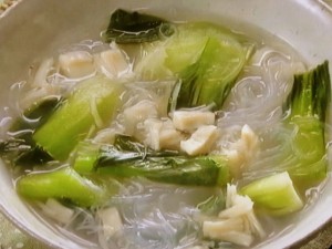 【きょうの料理ビギナーズ】帆立てとチンゲンサイのスープのレシピ・河野雅子