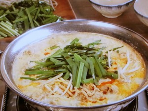 【キューピー３分クッキング】豆乳担々鍋のレシピ・小林まさみ