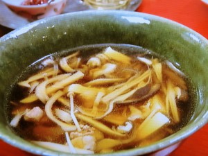 きのこスープ鍋