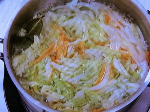 たっぷり野菜のスープ