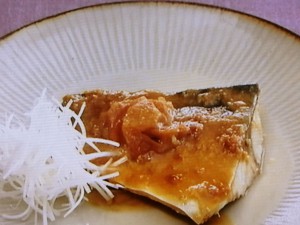 【おかずのクッキング】サバの梅味噌煮のレシピ・できるかな１分クッキング・鈴木薫