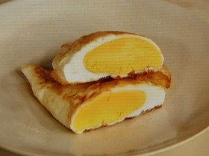 【きょうの料理】卵の折りたたみ焼きのレシピ・飛田和緒