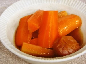 【きょうの料理】春にんじんの梅煮のレシピ・斉藤辰夫