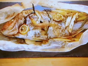 【ZIP！速水もこみちのMOCO''Sキッチン】もこみち流　タイと野菜のパピヨットのレシピ・速水もこみち