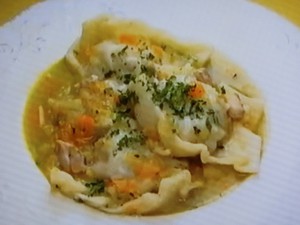 【ZIP！速水もこみちのMOCO''Sキッチン】もこみち流　チキンラビオリスープのレシピ・速水もこみち