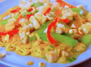 【ノンストップ】セロリあんかけ焼きそばのレシピ・坂本昌行・坂本昌行のOne Dish
