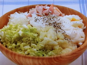【おかずのクッキング】キャベツのポテトサラダのレシピ・土井善晴