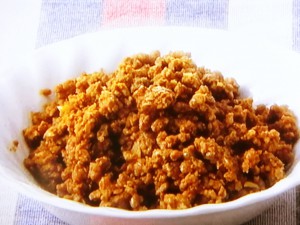 【男子ごはん】肉そぼろのレシピ・国分太一・栗原心平
