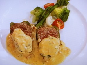 【噂の東京マガジン　やってTRY！】ピーマンの肉詰めのレシピ・治田数規