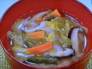 【あさイチ】野菜たっぷり　みそバタースープのレシピ・瀬尾幸子・解決！ごはん