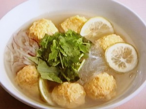 【上沼恵美子のおしゃべりクッキング】鶏団子のスープ春雨のレシピ・上沼恵美子・石川智之