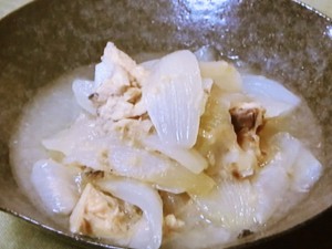 【きょうの料理】新たまねぎとさけ缶の酢煮のレシピ・斉藤辰夫