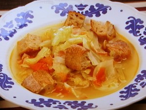 【キューピー３分クッキング】スープパンのレシピ・堤 人美