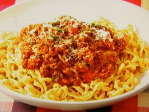【男子ごはん】手打ちパスタ　ボロネーゼソースのレシピ・国分太一・栗原心平