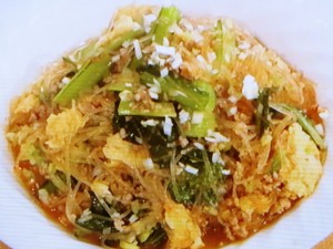 【噂の東京マガジン　やってTRY！】麻婆春雨のレシピ・宮本莊三