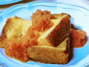 【きょうの料理】春にんじんのフレンチトーストのレシピ・島田まき