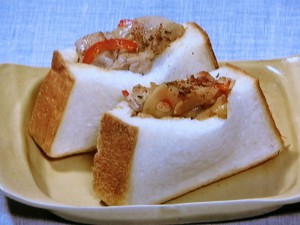【きょうの料理】きんぴらのポケットサンドのレシピ・重信初江