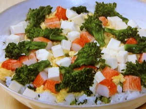 【きょうの料理】菜の花のサラダずしのレシピ・小林まさみ