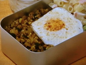 【きょうの料理】ドライカレーチャーハンのレシピ・坂田阿希子