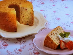 【きょうの料理】いちご大福風シフォンケーキのレシピ・小林かなえ