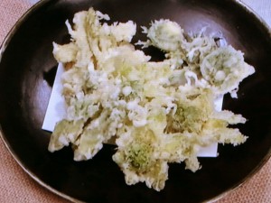 【おかずのクッキング】山菜の天ぷらのレシピ・柳原尚之