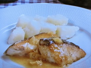 【キューピー３分クッキング】さわらのムニエル レモンソースのレシピ・田口成子