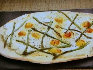 【ZIP！速水もこみちのMOCO''Sキッチン】もこみち流　アスパラガスとリコッタチーズの薄焼きピッツァのレシピ・速水もこみち