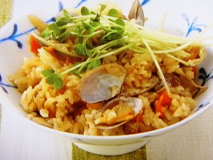 【男子ごはん】アサリの炊き込みごはんのレシピ・国分太一・栗原心平