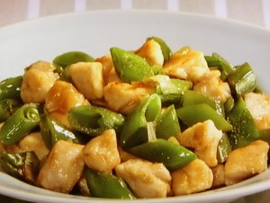 【きょうの料理】鶏むね肉とスナップえんどうのコロコロ炒めのレシピ・渡辺あきこ