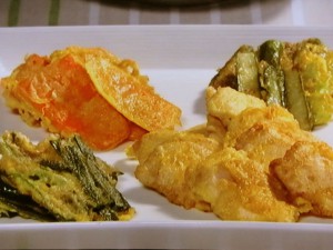 【きょうの料理】鶏むね肉と春野菜の卵衣焼きのレシピ・渡辺あきこ