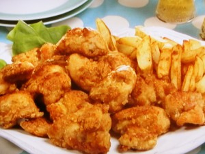 【キューピー３分クッキング】鶏のから揚げ フライドポテト添えのレシピ・石原洋子