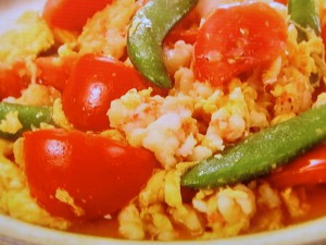 【ノンストップ】スナップエンドウの春炒めのレシピ・坂本昌行・坂本昌行のOne Dish