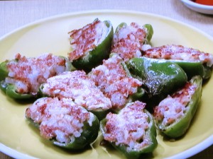 【おかずのクッキング】ピーマンの肉詰めのレシピ・土井善晴