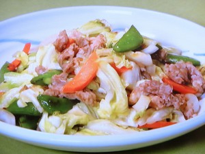 【きょうの料理】肉野菜炒めのレシピ・ほりえさわこ