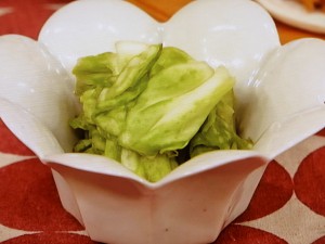 【きょうの料理】春キャベツの塩もみのレシピ・程一彦
