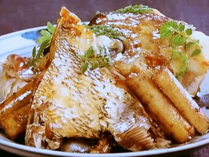 【きょうの料理】たいのアラ炊きのレシピ・大原千鶴